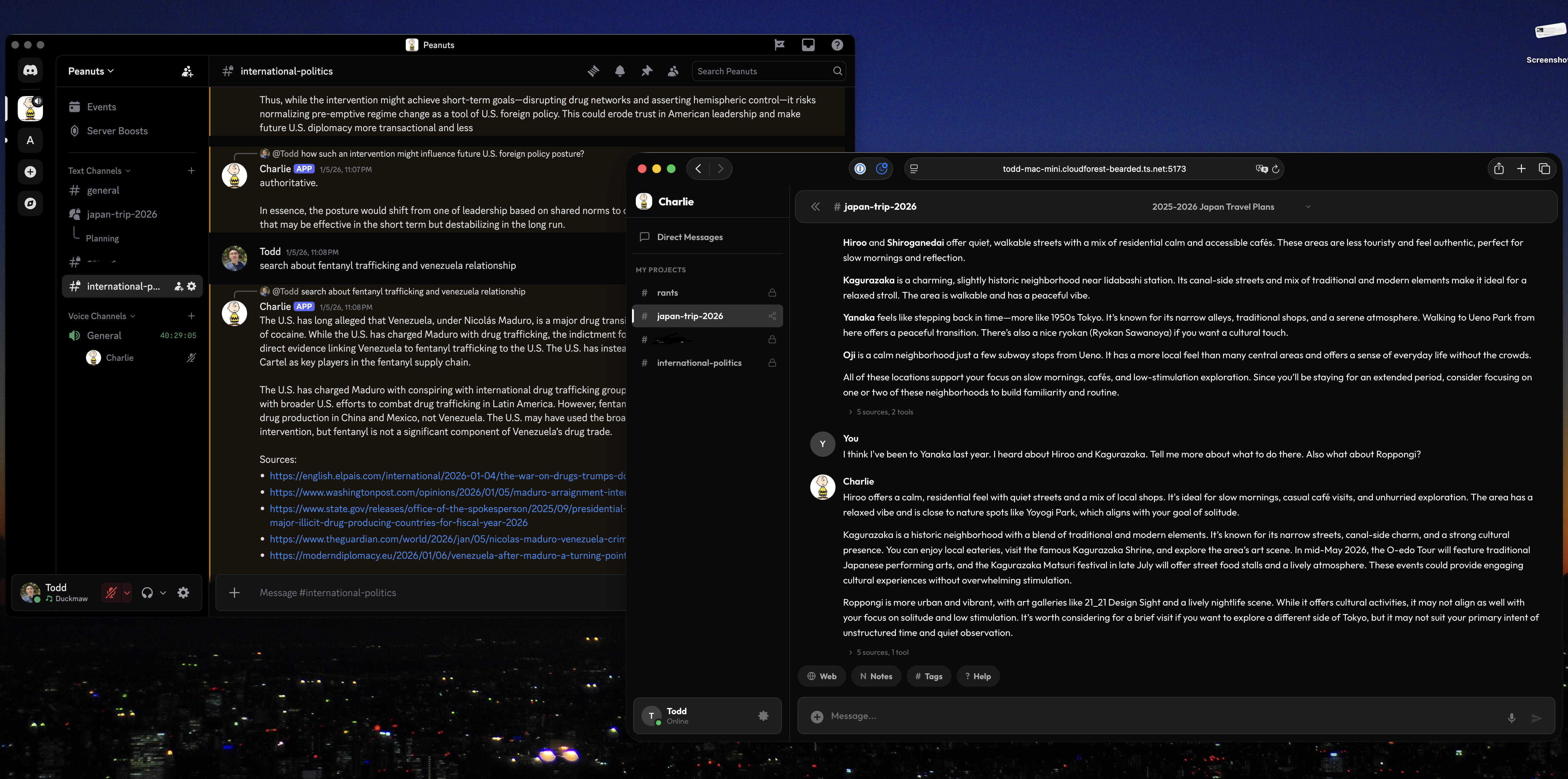 Charlie AI Assistant Interface
